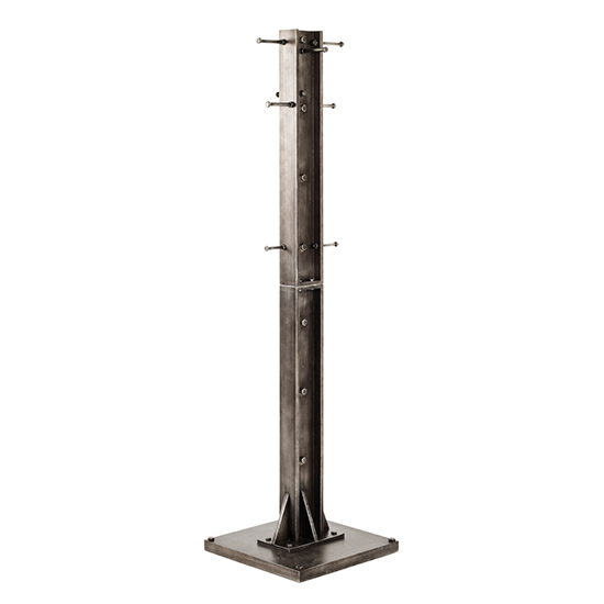 Mcdowell Metal 8 Hooks Coat Stand In Anthracite_2