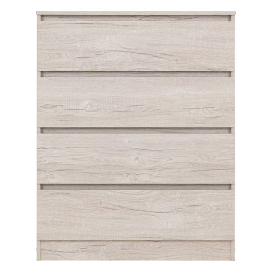 Mcgowan Wooden Chest Of 4 Drawers In Urban Snow