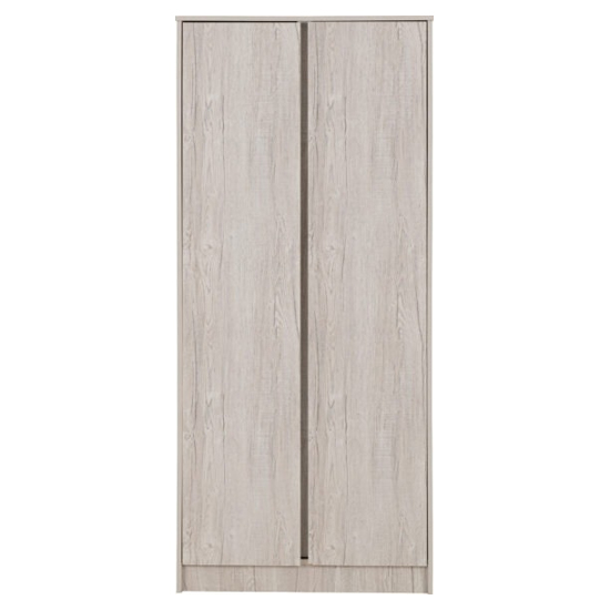 Mcgowan Wooden Trio Bedroom Furniture Set In Urban Snow