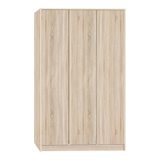 Read more about Mcgowan wooden wardrobe with 3 doors in sonoma oak effect