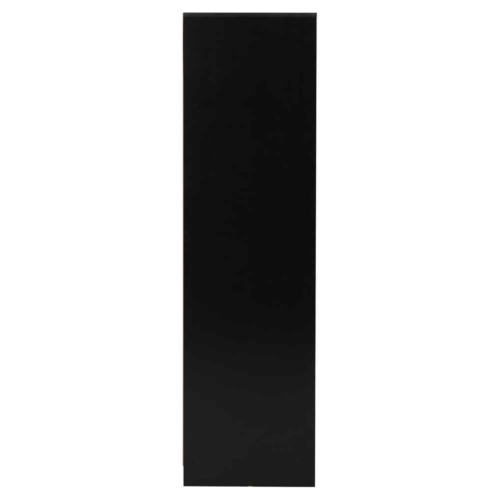 Mcgowan Wooden Wardrobe With 4 Doors in Black