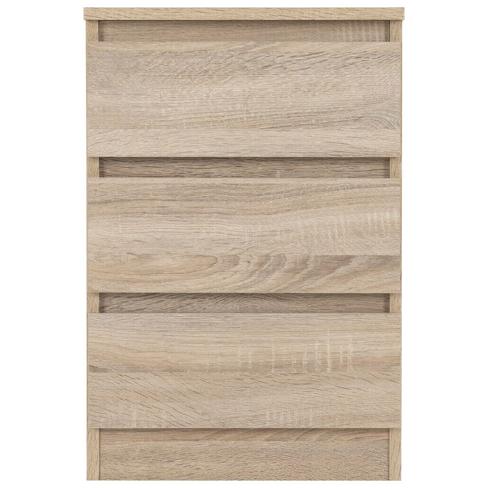 Mcgowen Wooden Bedroom Furniture Set with 2 Doors in Sonoma Oak Effect