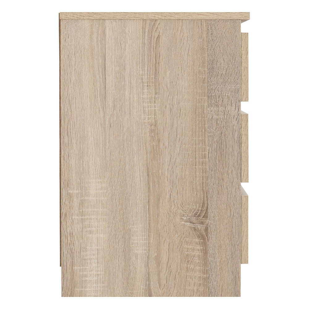 Mcgowen Wooden Bedroom Furniture Set with 2 Doors in Sonoma Oak Effect
