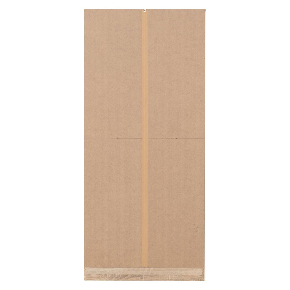 Mcgowen Wooden Bedroom Furniture Set with 2 Doors in Sonoma Oak Effect