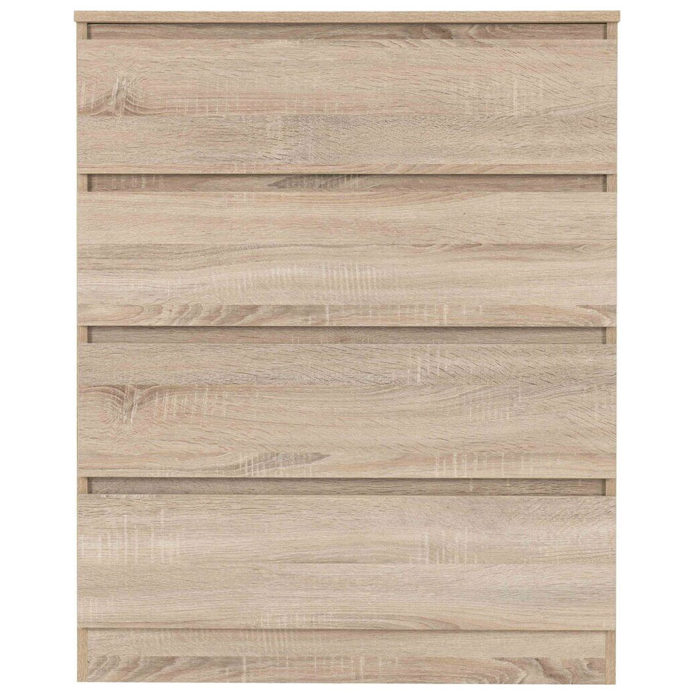 Mcgowen Wooden Bedroom Furniture Set with 2 Doors in Sonoma Oak Effect