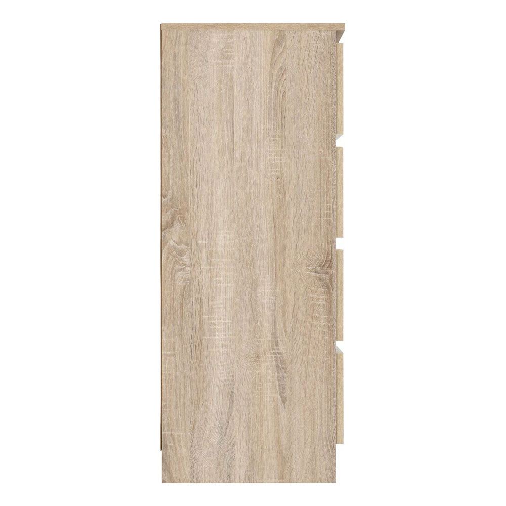 Mcgowen Wooden Bedroom Furniture Set with 2 Doors in Sonoma Oak Effect