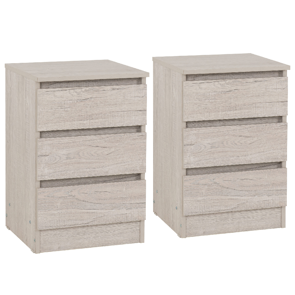 Mcgowen Wooden Bedroom Furniture Set With 4 Doors In Urban Snow