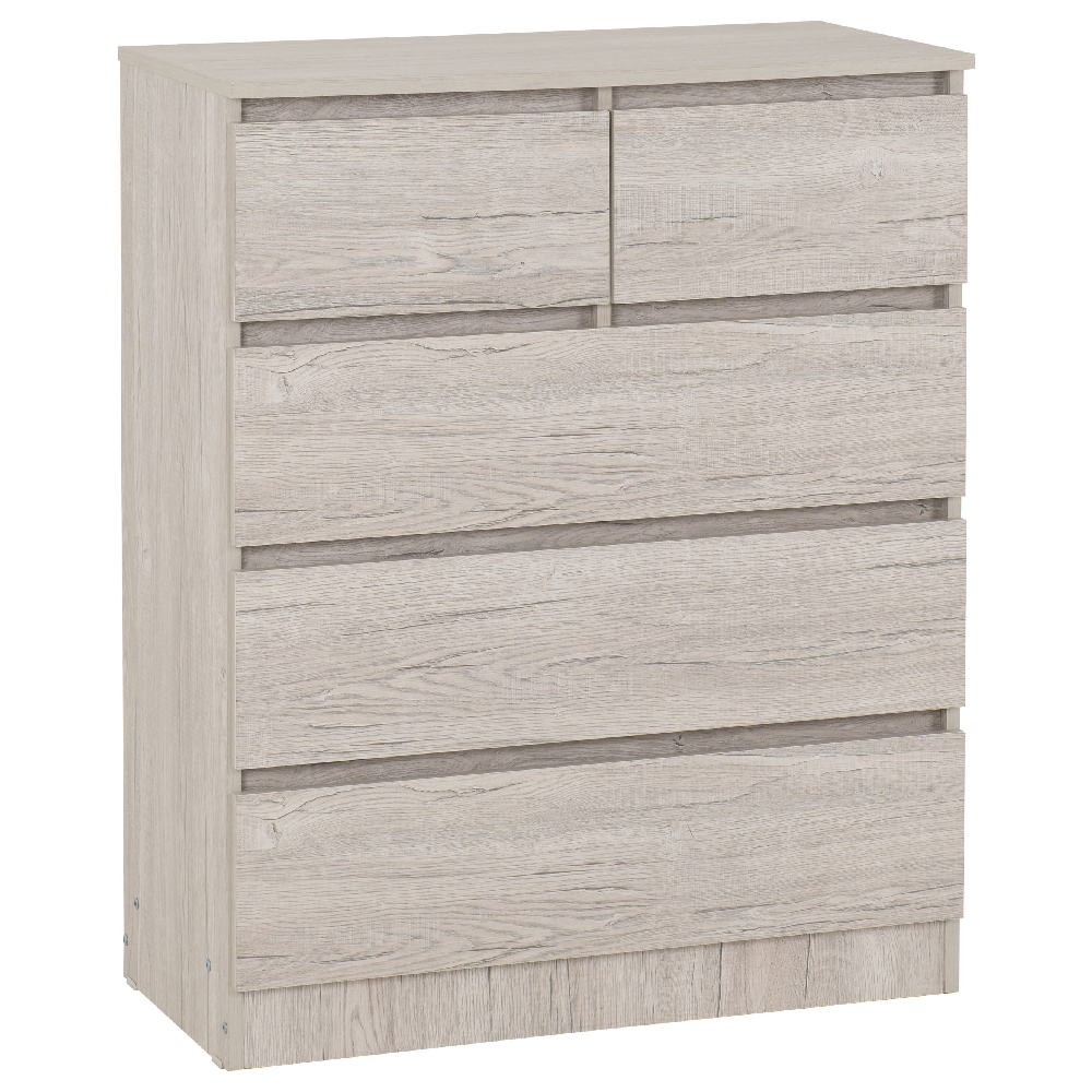 Mcgowen Wooden Bedroom Furniture Set With 4 Doors In Urban Snow