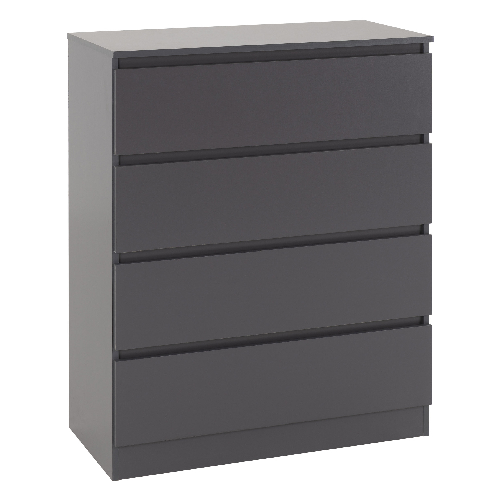 Mcgowen Wooden Bedroom Furniture Set In Grey