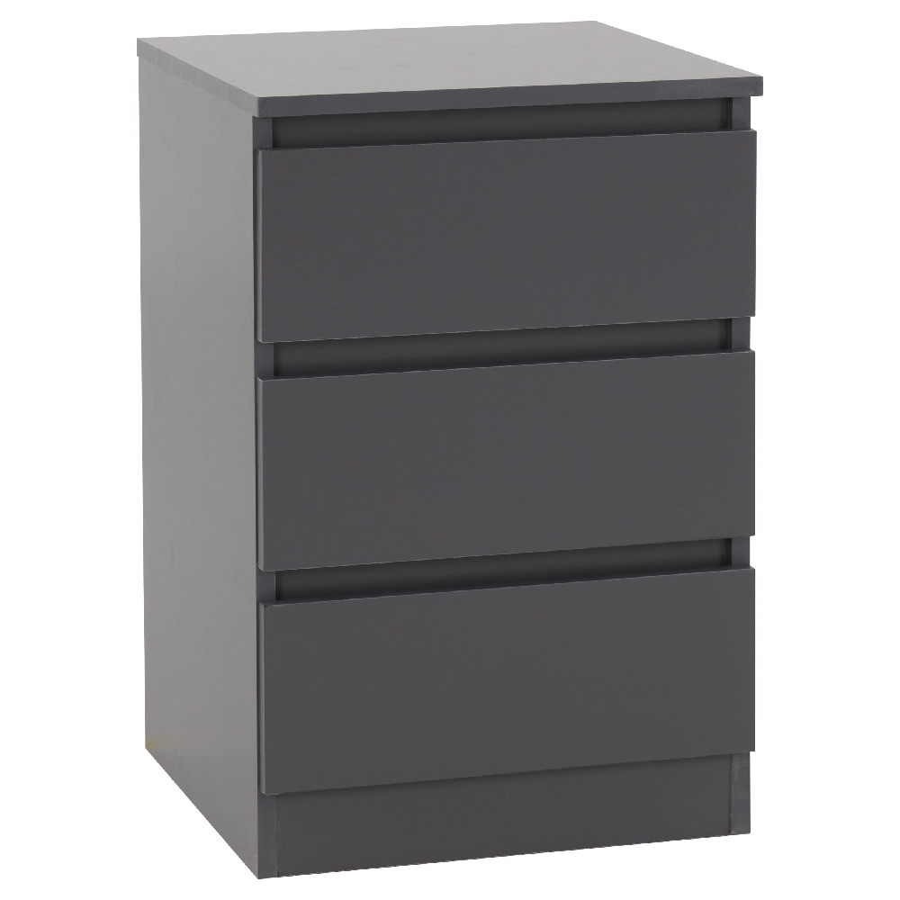 Mcgowen Wooden Bedroom Furniture Set In Grey