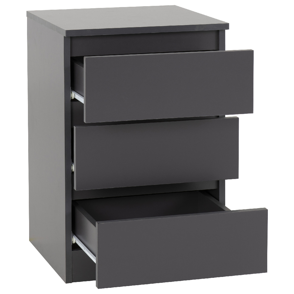 Mcgowen Wooden Bedroom Furniture Set In Grey