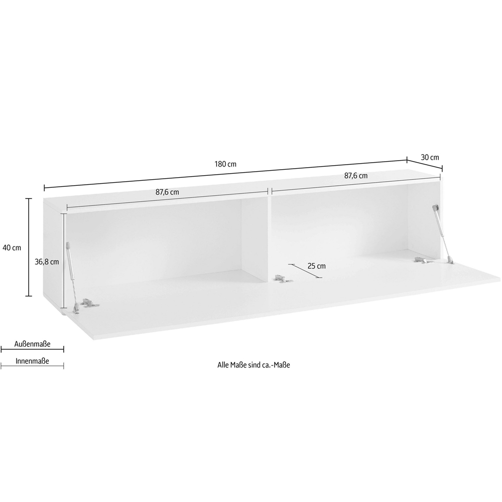 Mcrae Wooden TV Stand With 1 Door In Anthracite