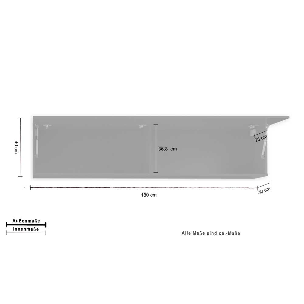 Mcrae Wooden Wall Hung Shelving Unit In Anthracite
