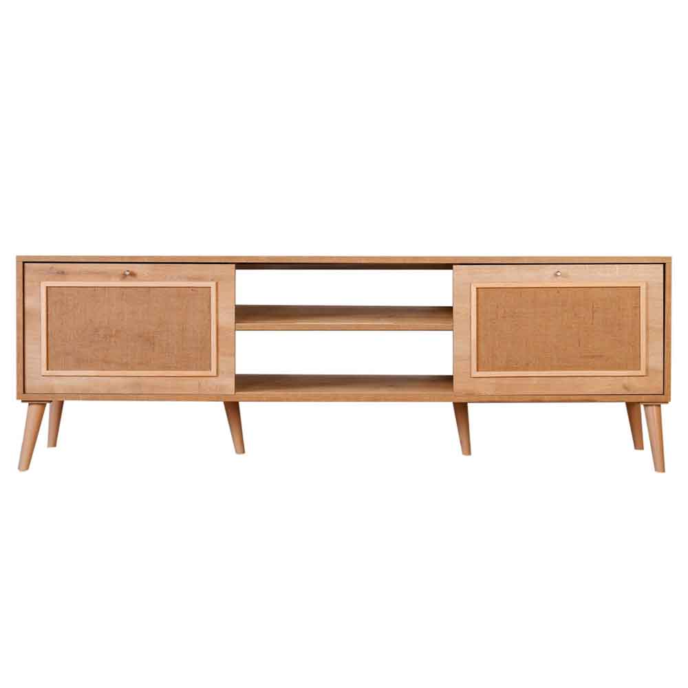 Meadow Large Wooden TV Stand in Oak