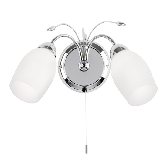 Meadow Wall Light In Chrome
