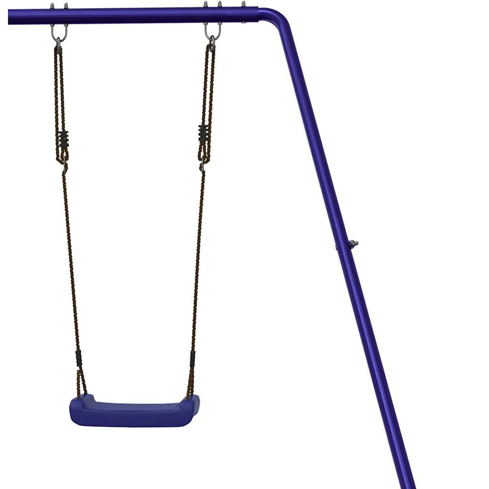Medford Wooden Kids Playset With Swing In Dark Oak