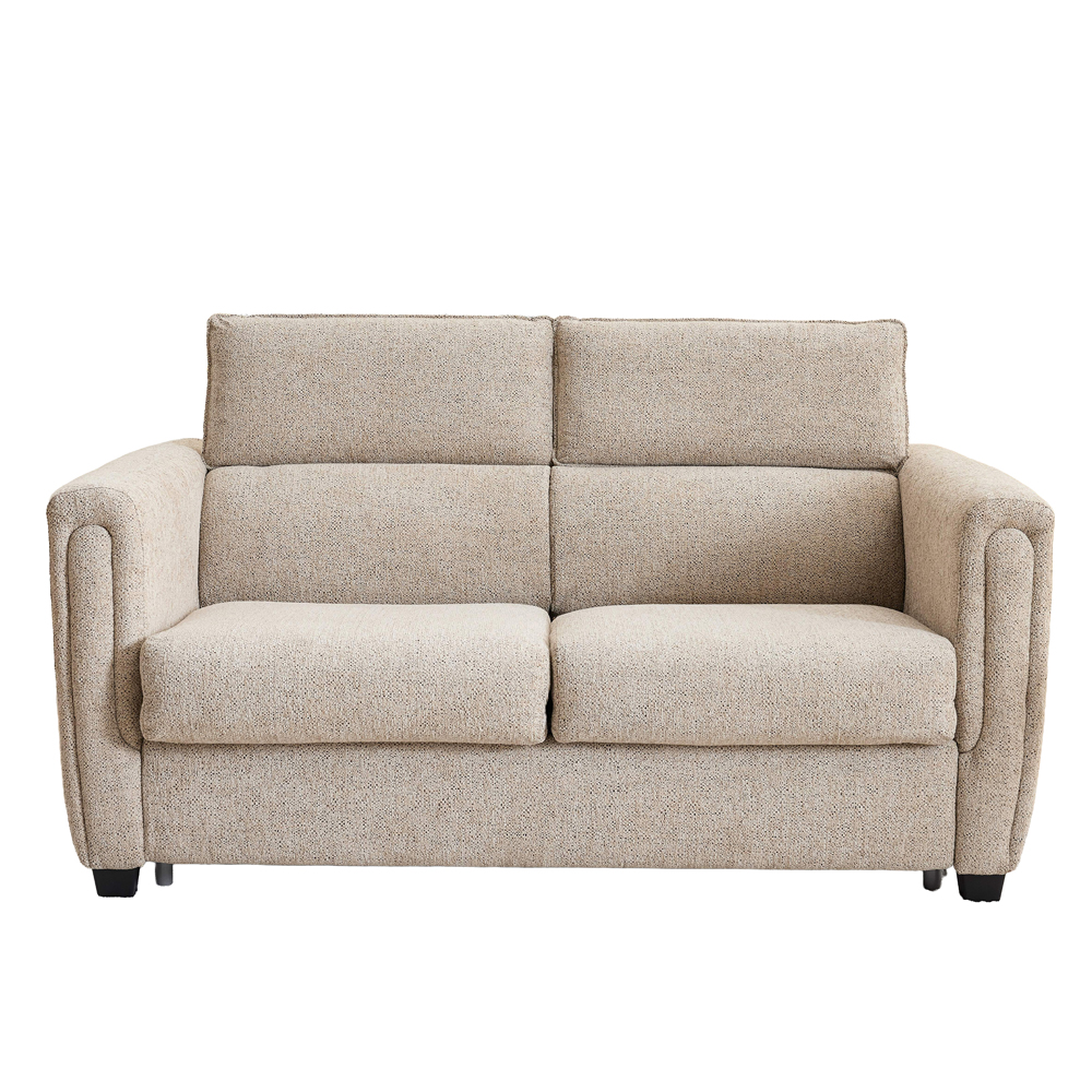 Medinah Fabric Sofa Bed in Beige