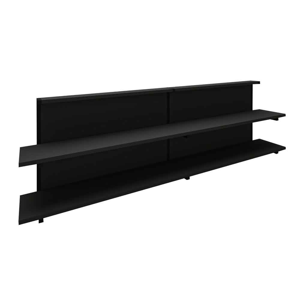 Mela Wooden Display Unit in Anthracite
