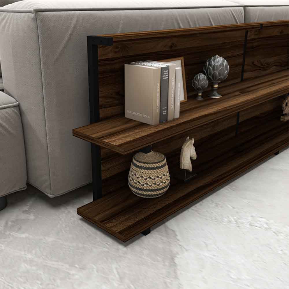 Mela Wooden Display Unit in Walnut