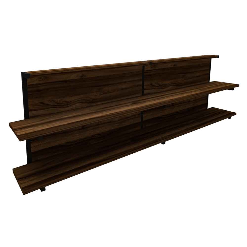 Mela Wooden Display Unit in Walnut