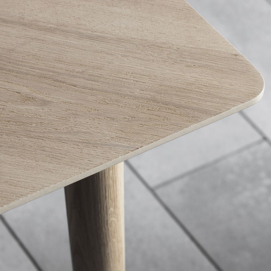 Manistee Wooden Rectangular Dining Table In Oak