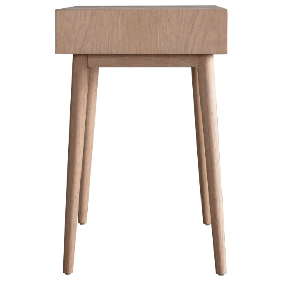 Manistee Wooden Laptop Desk With 1 Drawer In Oak