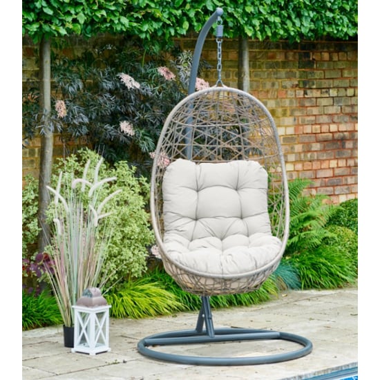 Read more about Meltan outdoor egg chair in sand