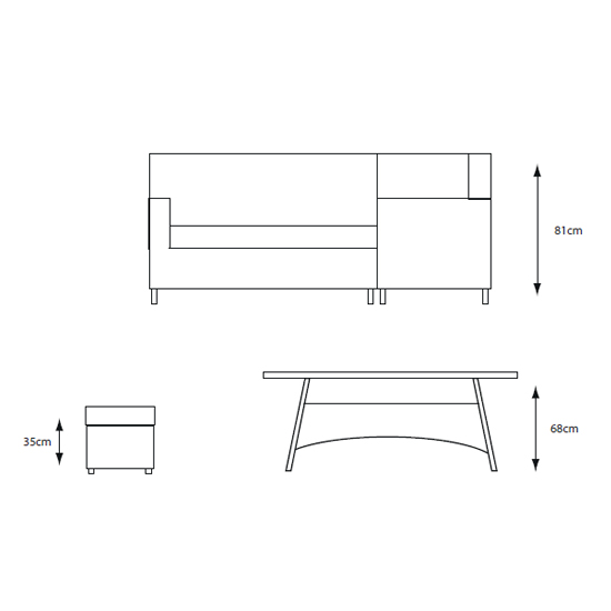Meltan Outdoor Rectangular Modular Dining Set In Oak_3