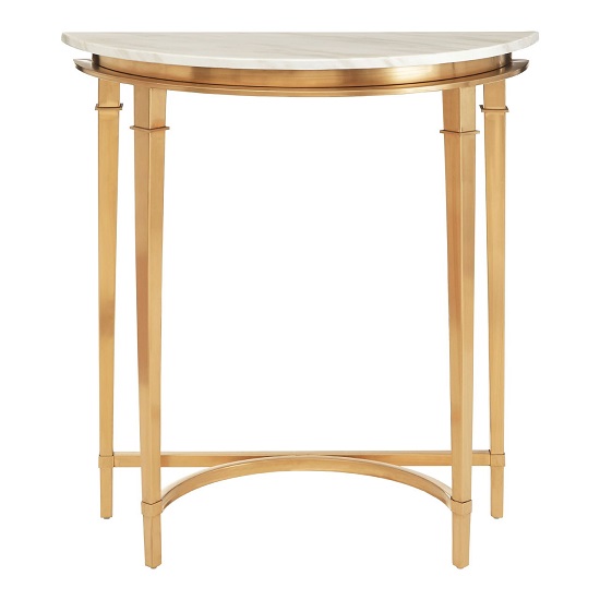 Alvara Marble Half Moon Console Table In White And Gold Legs_3