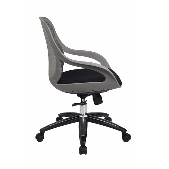 Chilham Fabric Office Chair In Grey_2