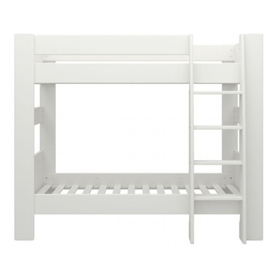Memphis Wooden Childern Bunk Bed In White Furniture in Fashion