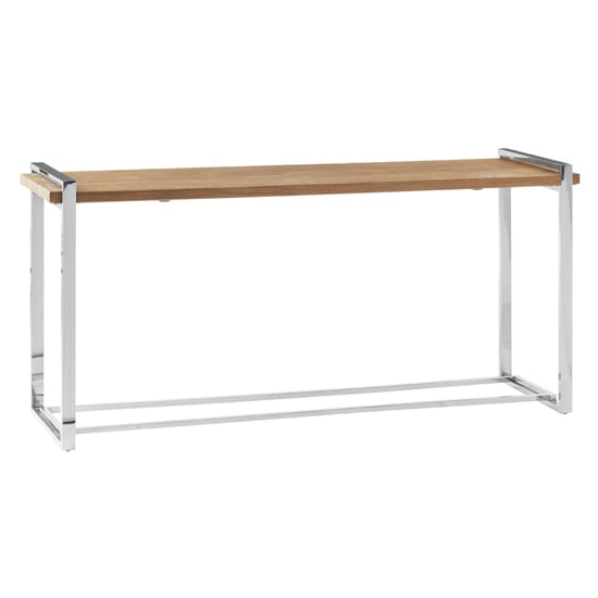 Read more about Menta wooden console table in natural elm