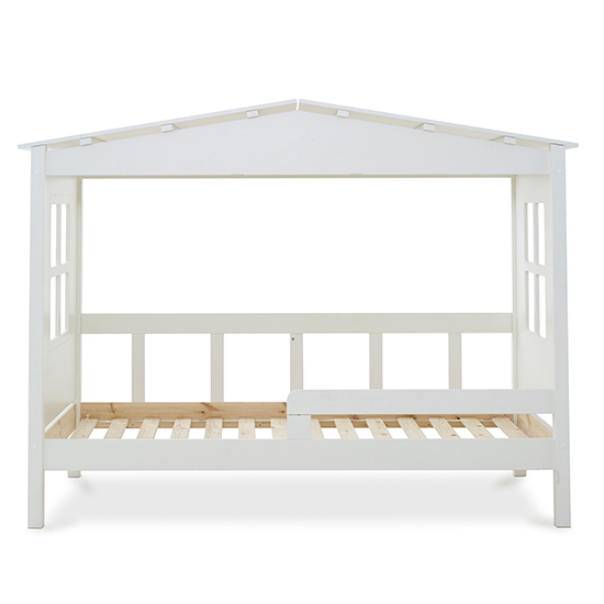 Mento Wooden Treehouse Single Bed In White_7