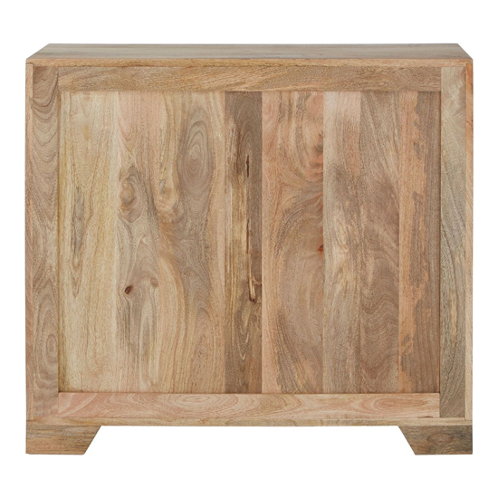 Merova Wooden Sideboard With 2 Doors 4 Drawers In Multicolour