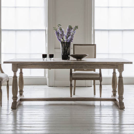 Mestiza Rectangular Wooden Extending Dining Table In Natural_2