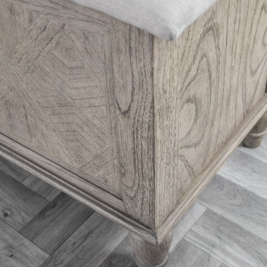Mestiza Wooden Hallway Storage Seating Bench In Natural