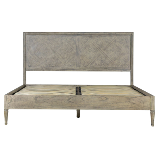 Mestiza Wooden King Size Bed In Natural