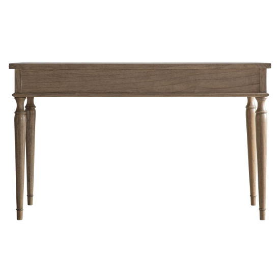 Mestiza Wooden Laptop Desk With 2 Drawers In Natural