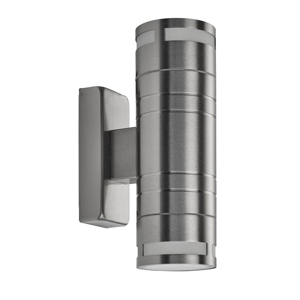 Read more about Metro led glass outdoor wall light in stainless steel