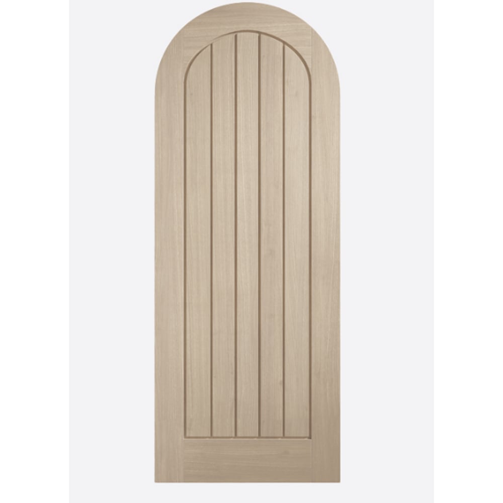 Read more about Mexicano 1981mm x 762mm wooden arched top internal door in oak