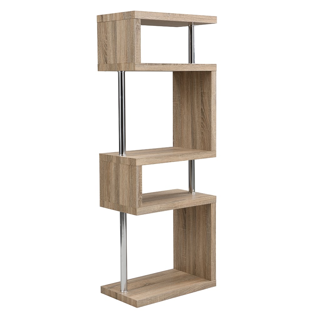Miami Wooden Shelving Unit In Sanremo Oak