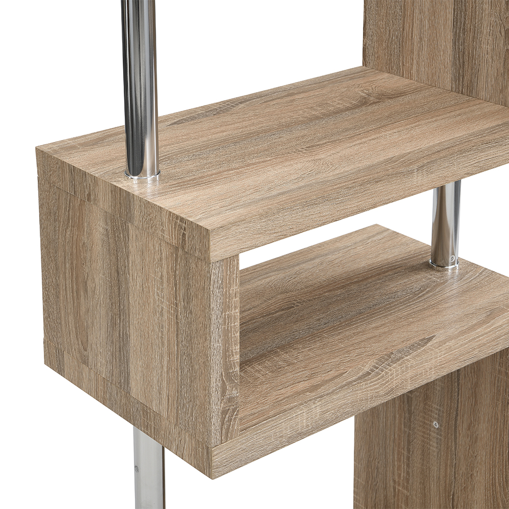 Miami Wooden Shelving Unit In Sanremo Oak