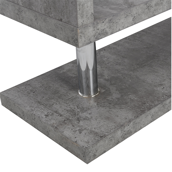 Miami Wooden TV Stand In Concrete Effect | Furniture in Fashion