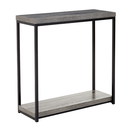 Midtan Wooden Console Table In Grey Furniture in Fashion