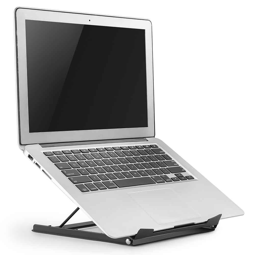 Midvale Adjustable Steel Laptop Stand - Black