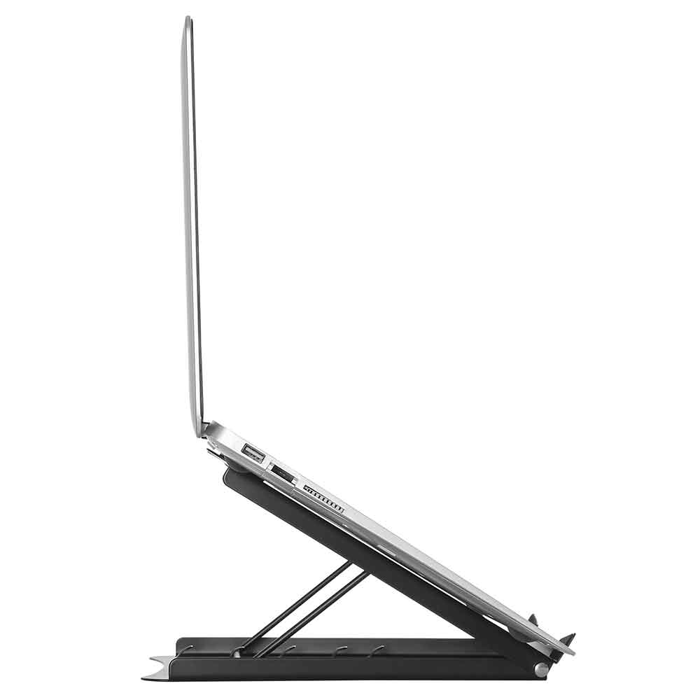 Midvale Adjustable Steel Laptop Stand - Black