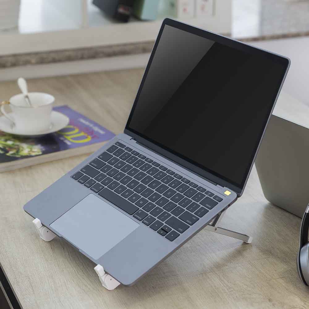 Midvale Portable Aluminium Laptop Stand - Silver