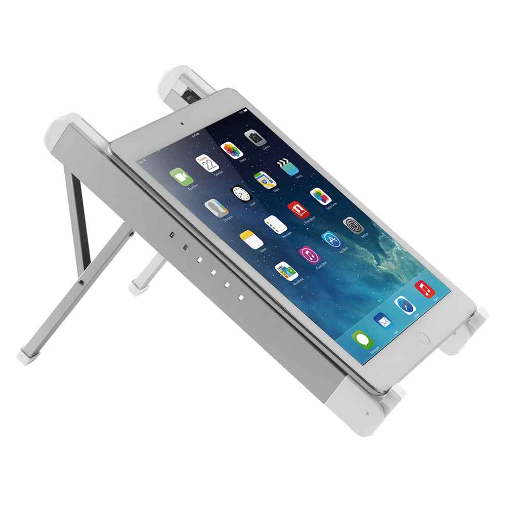 Midvale Portable Aluminium Laptop Stand - Silver