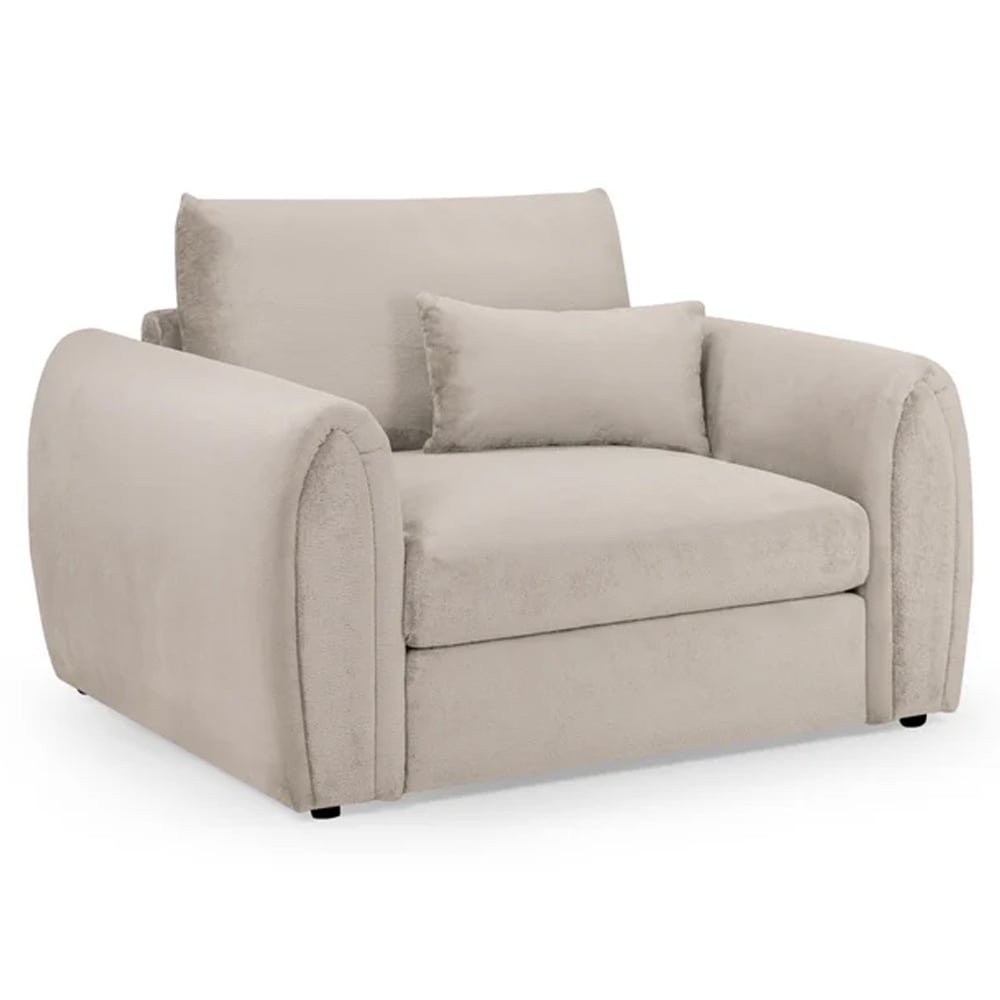 Read more about Millburn velvet 1 seater sofa in mocha