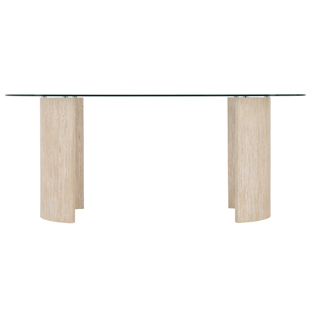 Mirano Clear Glass Top Dining Table With 4 Avah Emerald Green Chairs